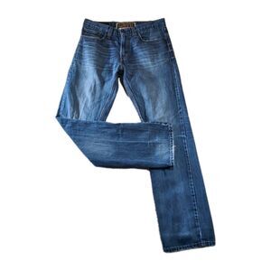 Levi's The Original Jeans 514 Men's Size 32x32 Slim Straight Blue Denim